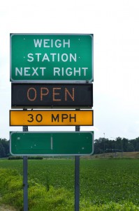 Weigh stations